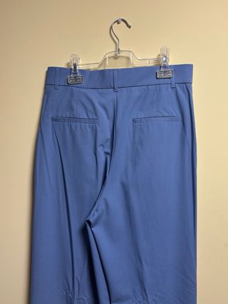 Pantalón de traje Zara azul