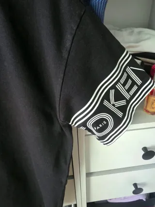 Camiseta Kenzo Talla M Negra