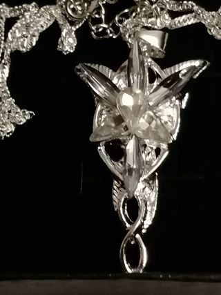 Collar Arwen Elfo Princesa Plata