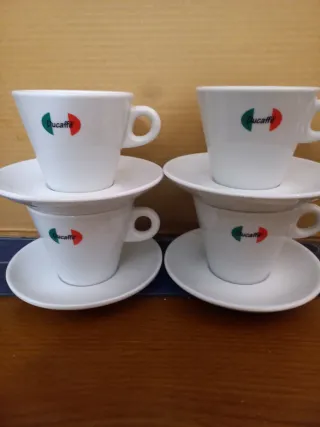 Conjunto 4 chávenas café Ducaffe Todas 4€