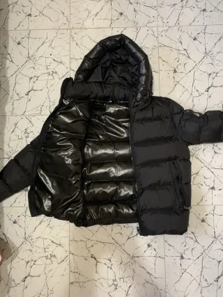 Casaco Moncler Preto Puffer