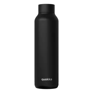 Quokka Pack Vaso + botella, termo sólido negro