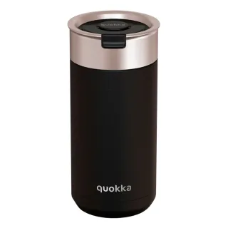 Quokka Pack Vaso + botella, termo sólido negro