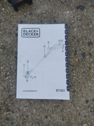 Desbrozadora Black+Decker a batería