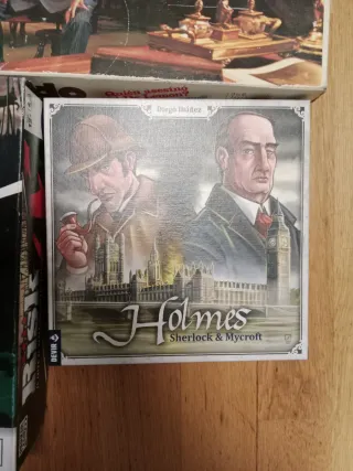Lote Juegos de Mesa: Cluedo, Risk, Holmes