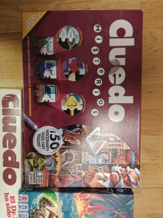 Lote Juegos de Mesa: Cluedo, Risk, Holmes