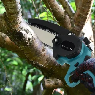 MINI SEGA ELETTRICA A BATTERIA 8'' OLIO POTATURA