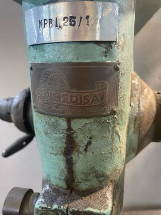 Taladro de columna para taller