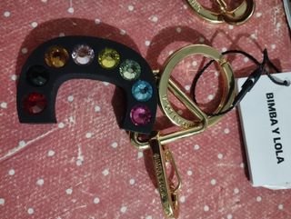 Llaveros Letras S y C de Bimba y Lola