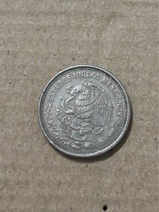 Moneda 50 Centavos Mexicanos 1985 Juarez