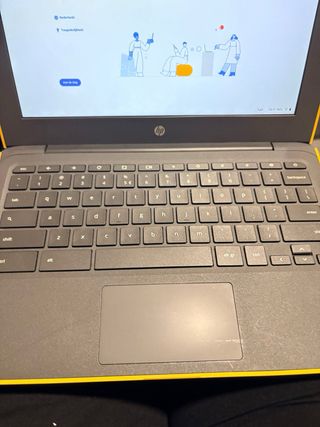 HP Chromebook Amarillo