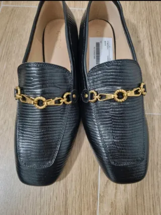 Mocasines Guess Talla 37 Negros