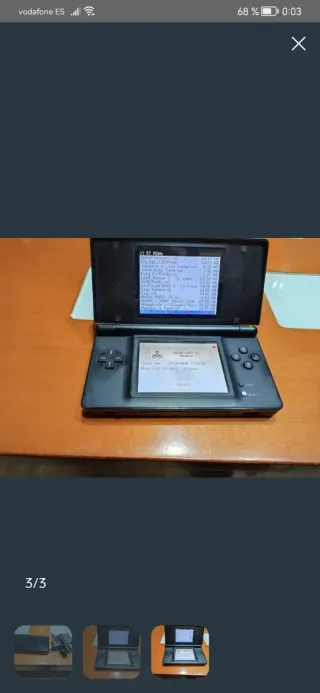 Nintendo DS Lite Negra