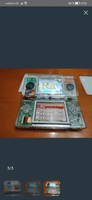 Nintendo DS Lite Transparente