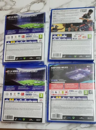 4 Mandos y 4 Juegos PS4 (PlayStation 4)