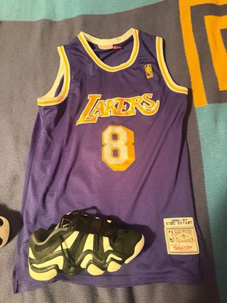 Camiseta Kobe Bryant Lakers #8 Mitchell & Ness