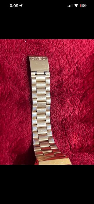 Reloj Casio Dorado Digital