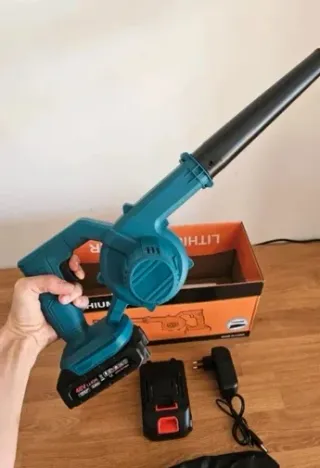 Soffiatore Elettrico Per Foglie 2 Batterie 48v