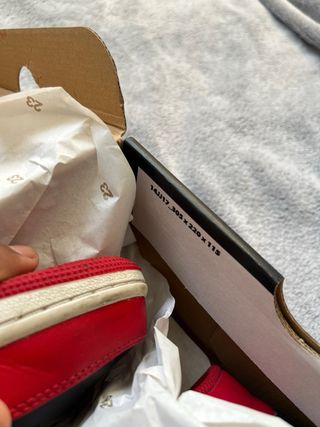 Air Jordan 1 Mid Scarpe Rosse e Nere