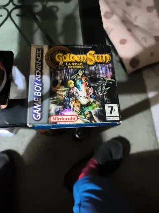 Golden Sun La Edad Perdida GBA Nintendo