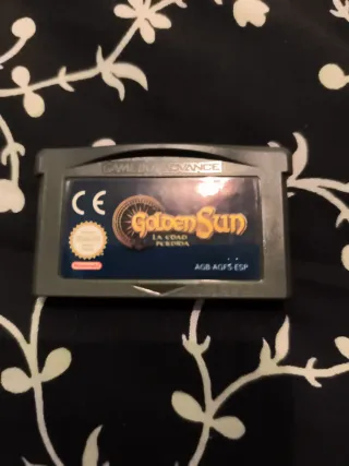 Golden Sun La Edad Perdida GBA Nintendo