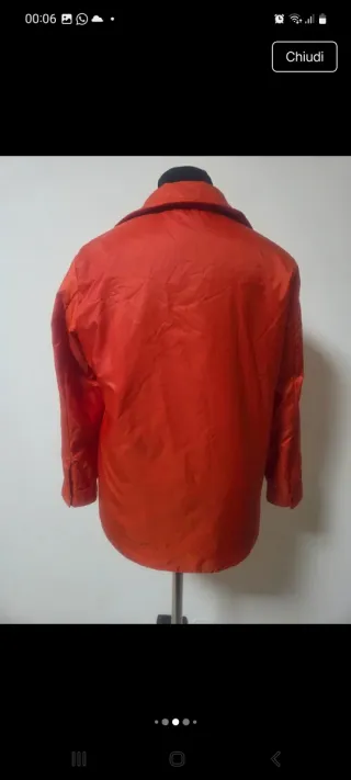 Elena Mirò Piumino Corallo Taglia 46 IT