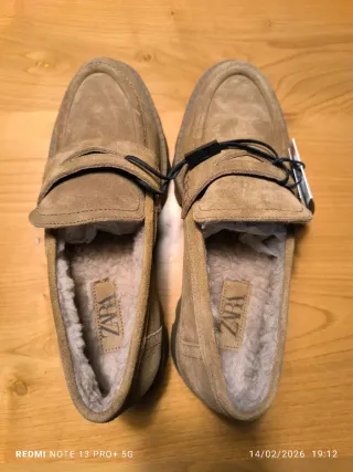 Zapatos Zara Hombre Marrón Sin Estrenar