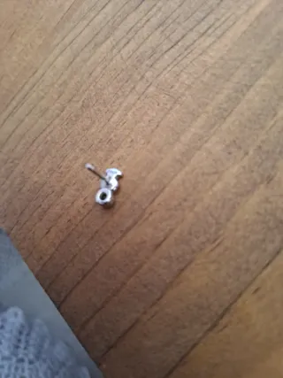 Pendientes Tous Oso con Piedra Azul