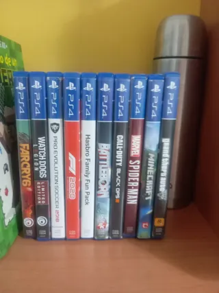 Lote 10 Juegos PS4