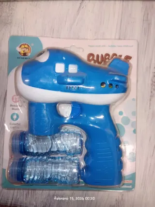 Pistola de burbujas de avión