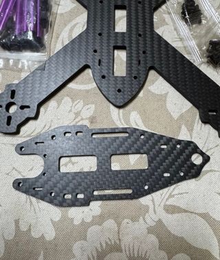 Frame HSKRC TWE210 210mm 4mm Carbono