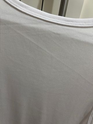 Camiseta de tirantes blanca hombre