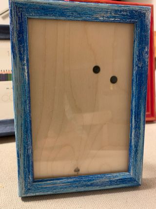 Set cornici in legno colori vari