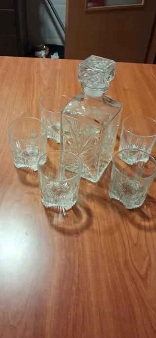 Elegante juego de licolera Botellla