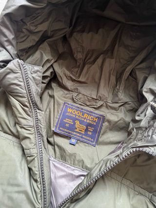 Giacca Woolrich verde imbottita