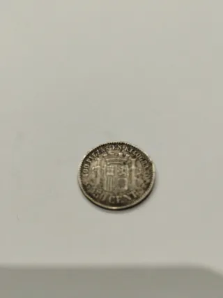 Moneda 50 Céntimos 1870
