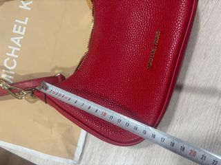 Bolso Michael Kors Rojo Cadena Dorada