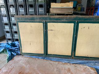 Barra de bar antigua