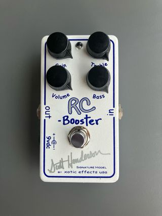 Xotic RC Booster Scott Henderson Limited Ed. Pedal