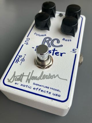 Xotic RC Booster Scott Henderson Limited Ed. Pedal