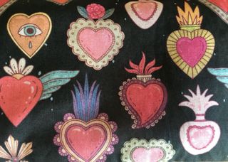 Almofada térmica de cerejas 15x35cm