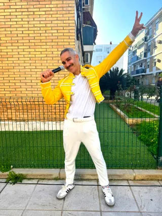 Disfraz Freddy Mercury Talla M