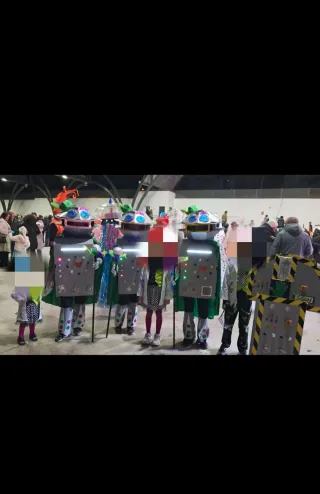 Disfraz Carnaval Robot