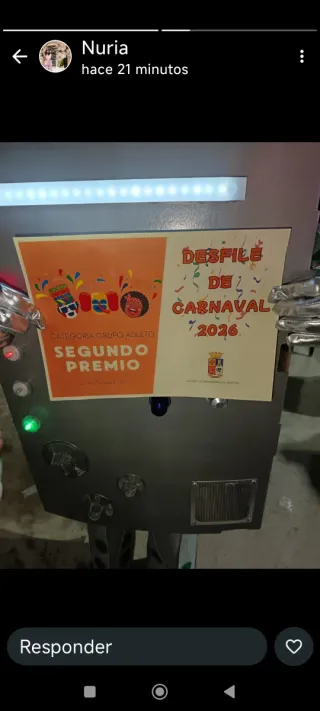 Disfraz Carnaval Robot