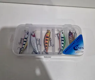 Kit 5 Iscas Artificiais para Pesca