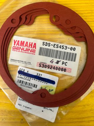 Guarnizione Yamaha 5DS-E5453-00 Originale, 4 pezzi