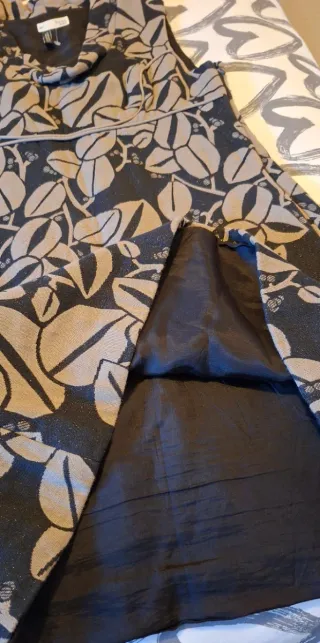 Vestido estampado floral mujer