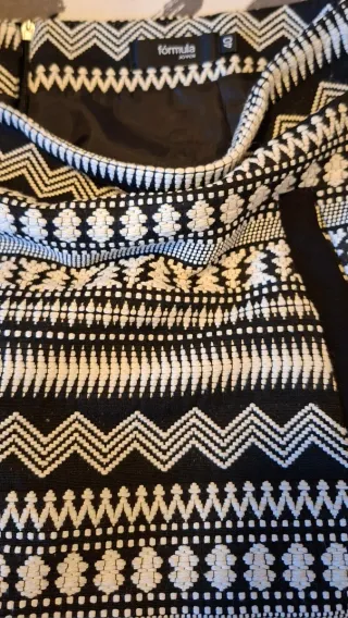 Falda estampada mujer