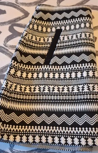 Falda estampada mujer