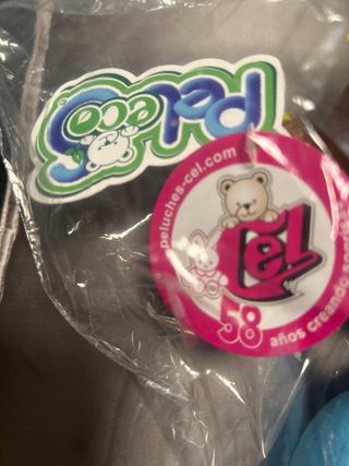 Muñeca Fallera Peluche sostenible  traje Azul